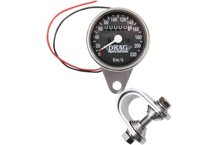 SPEEDO 2:1 CHR/BLK KM/H