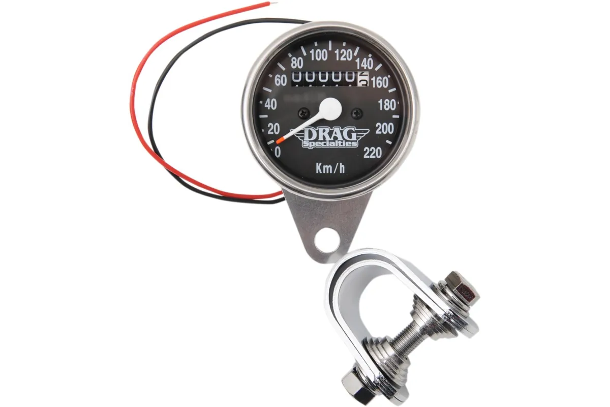 SPEEDO 2:1 CHR/BLK KM/H