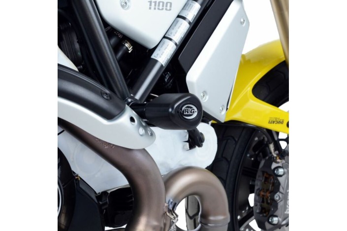 Tampons de protection R&G RACING Aero noir Ducati Scrambler
