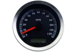 SPEEDOMETER BLK MPH 404-