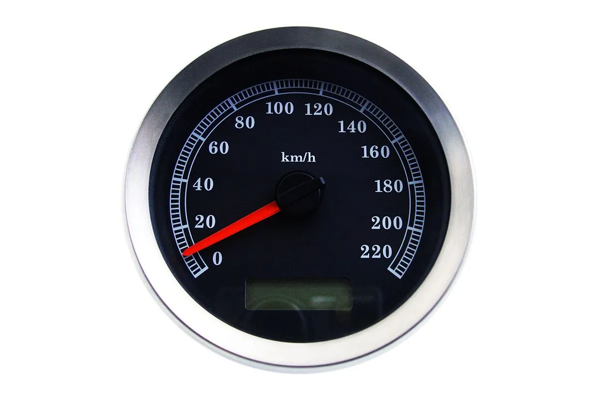SPEEDOMETER BLK KPH 4 04-