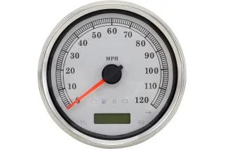 SPEEDOMETER SLVR MPH 5