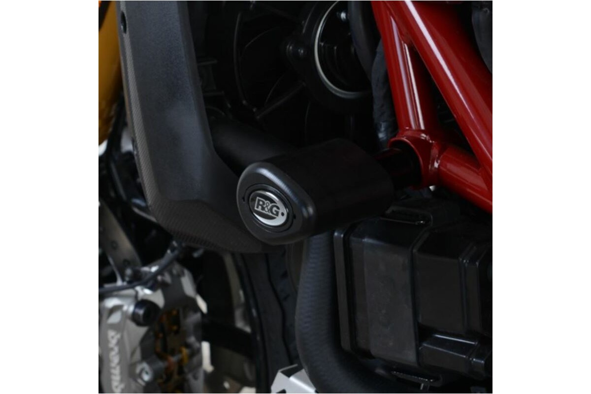 Tampon Aéro R&G RACING noir Indian FTR1200/1200S