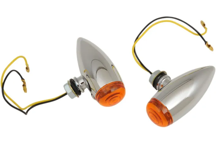 SMOOTH BULLET LED AMBER