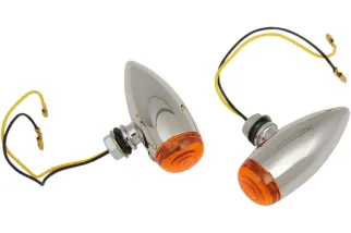 SMOOTH BULLET LED AMBER