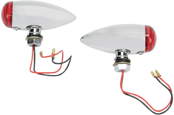 SMOOTH BULLET LED RED