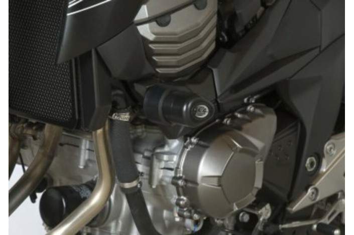 Tampons de protection R&G RACING Aero noir Kawasaki Z800