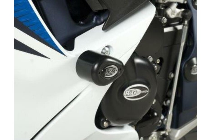 Tampons de protection R&G RACING Aero noir Suzuki GSX-R600/750