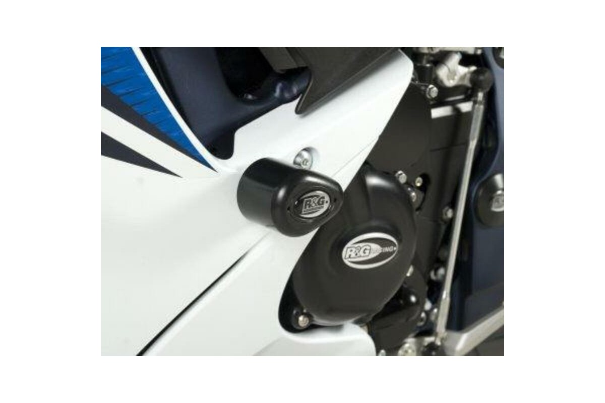 Tampons de protection R&G RACING Aero noir Suzuki GSX-R600/750