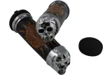 CHR SKULL GRIP W/PLN EYES