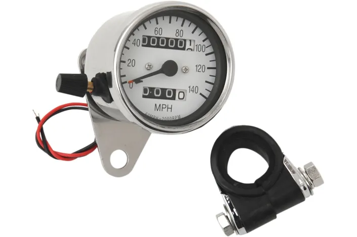 2:1 WHT SPEEDO W/TRIP MTR