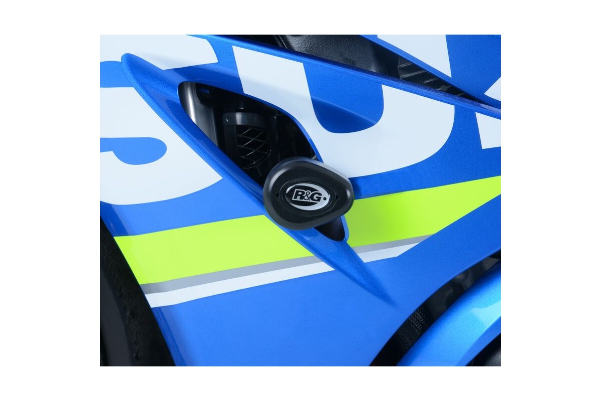Tampons de protection R&G RACING Aero noir Suzuki GSX-R1000