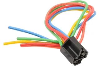 RELAY PLUG W/COLOR WIRE