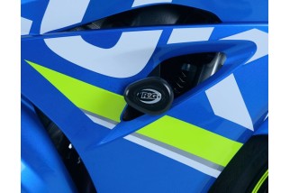 Tampons de protection R&G RACING Aero noir Suzuki GSX-R1000