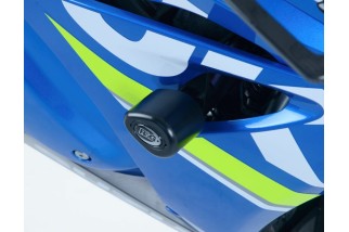 Tampons de protection R&G RACING Aero noir Suzuki GSX-R1000