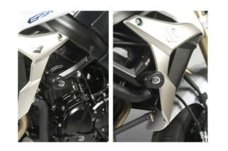 Tampons de protection R&G RACING Aero noir Suzuki GSR 750