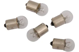 10W CLEAR BULBS 5-PK