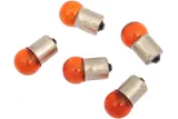 10W AMBER BULBS 5-PK