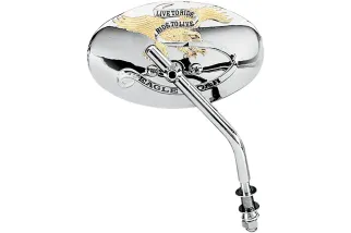 6LIVE TO RIDE OVL MIRROR