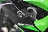 Tampons de protection R&G RACING Aero noir Kawasaki Ninja 250SL