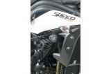 Tampons de protection R&G RACING Aero noir Triumph Speed Triple 1050/R / Speed 94/R