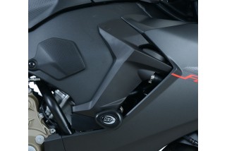 Tampons de protection R&G RACING Aero noir sans percage Honda CBR1000RR