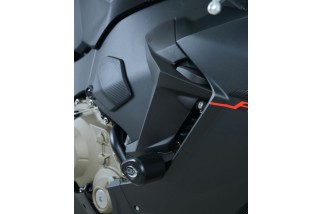 Tampons de protection R&G RACING Aero noir sans percage Honda CBR1000RR