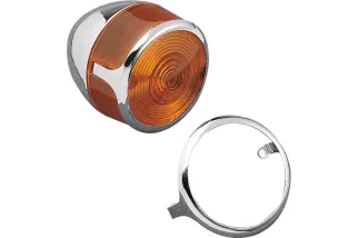 TURN SIGNAL LENS TRIM RING CHR