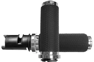 GRIPS MEMORY FOAM LARGE CHROME