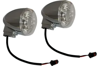 Light Rear Turn Signal Chrome 