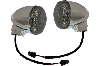 Light Rear Turn Signal Chrome 