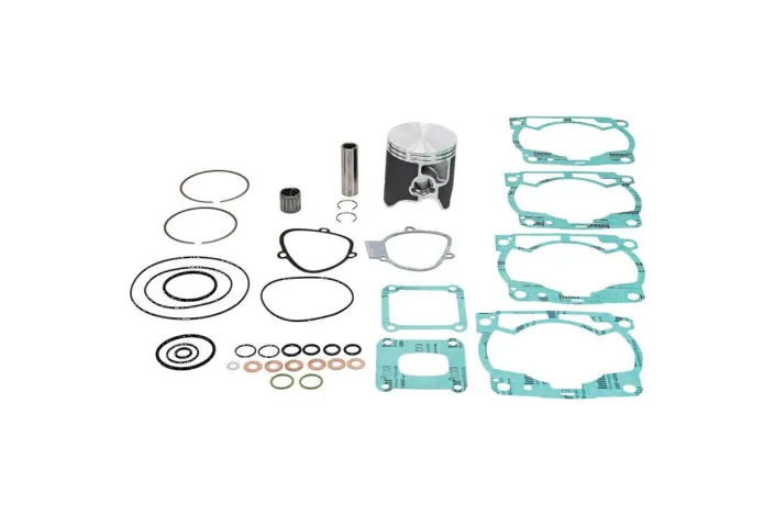 PISTON KIT+TOP END GASKETS EXC