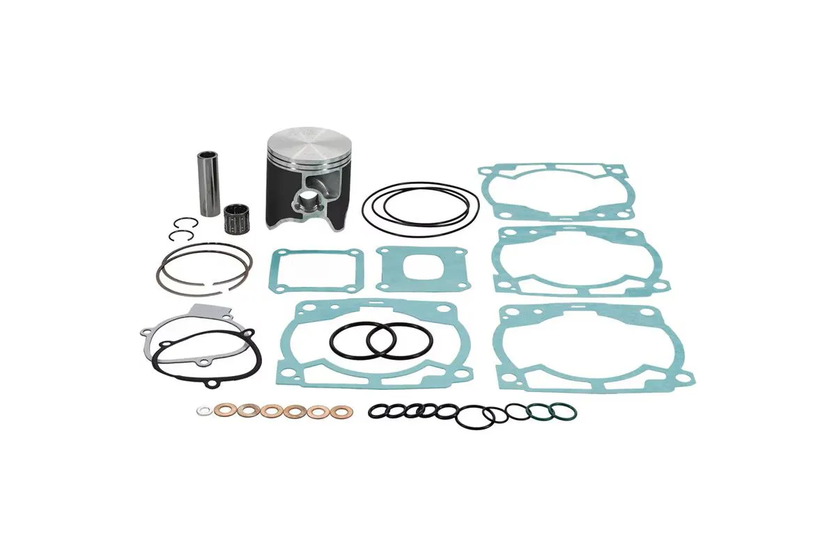 PISTON KIT+TOP END GASKETS EXC