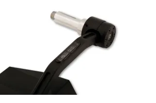 HIGHSIDER pro Bar End Mirror Stealth-X7 With LED Indicator, Black, E-approved (1pc)