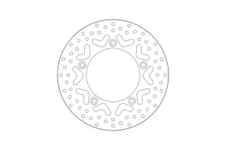 Disque de frein BREMBO Série Oro fixe - 68B40794
