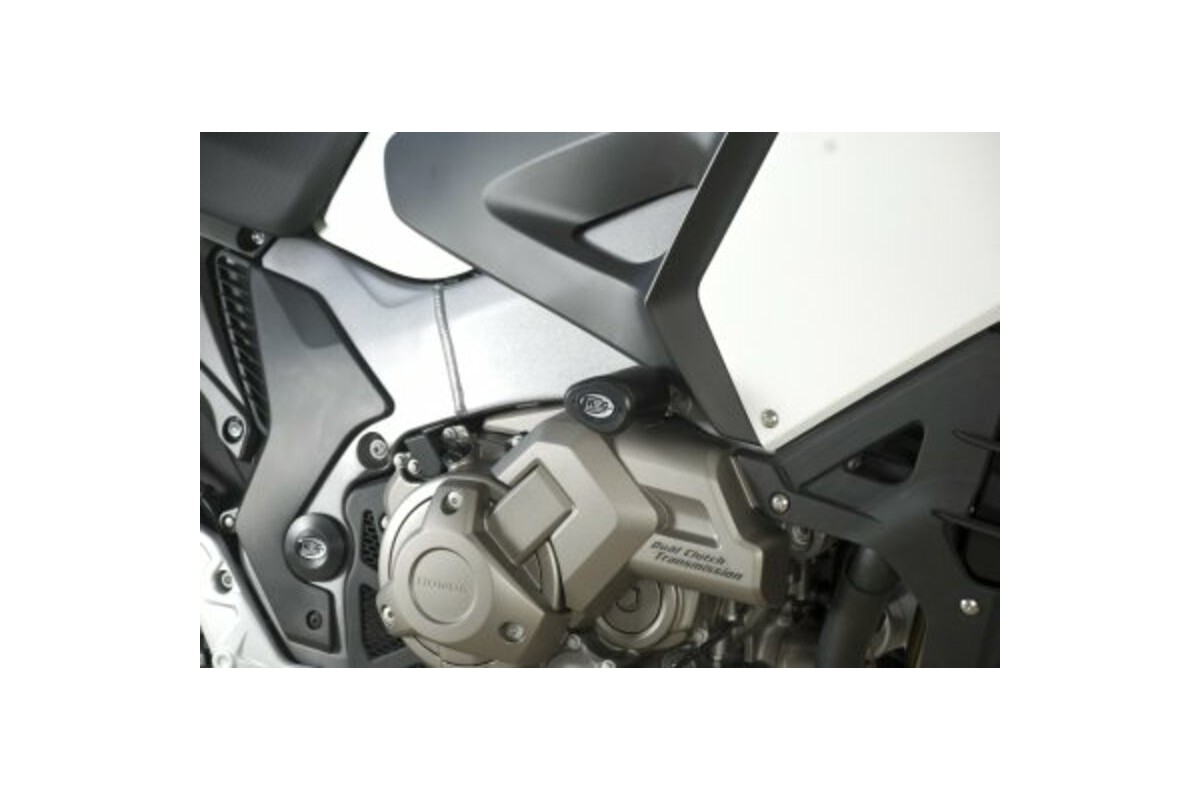 Tampons de protection R&G RACING Aero noir Honda Crosstourer Tampons de protection R&G RACING Aero noir Honda Crosstourer