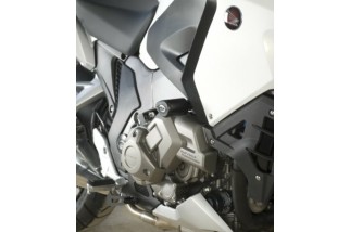 Tampons de protection R&G RACING Aero noir Honda Crosstourer