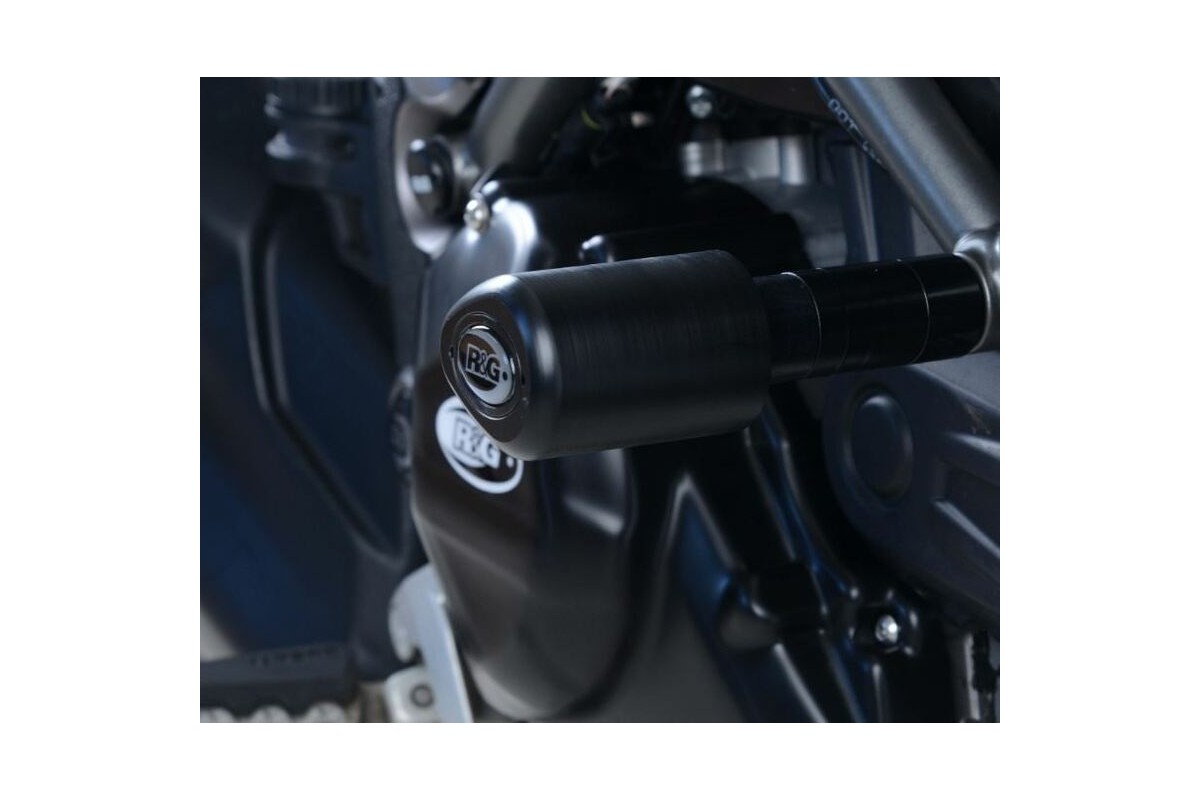 Tampons de protection R&G RACING Aero noir Ducati 1260 Multistrada