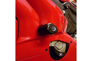 Tampons de protection R&G RACING Aero noir Ducati Panigale V4