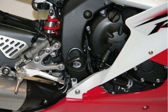 Tampons de protection inférieurs R&G RACING Aero noir Yamaha YZF-R6