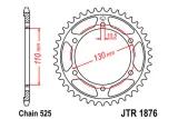 Couronne JT SPROCKETS acier standard 1876 - 524