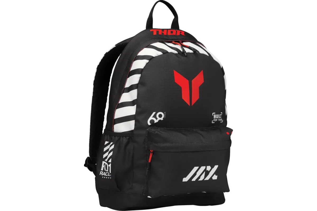 BACKPACK THOR VARSITY BK/CORAL