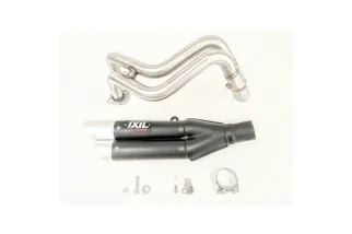 Ligne complète IXIL Hyperlow inox noir / alu poli - Yamaha MT-07 - XY9362XB