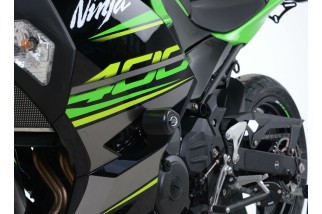 Tampon de protection R&G RACING Aero blanc Kawasaki Ninja 400/Z400