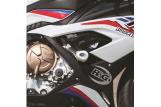 Tampons de protection R&G RACING Aero Race noir BMW S1000RR