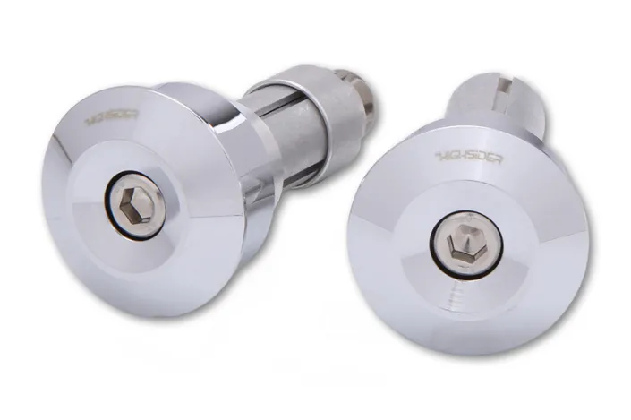Embouts de guidon&nbsp;HIGHSIDER pro DOT - chromé