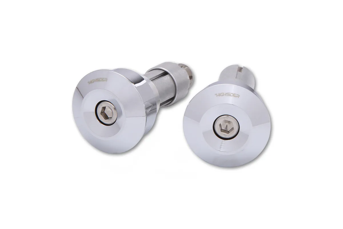 Embouts de guidon&nbsp;HIGHSIDER pro DOT - chromé