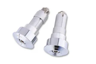 Embouts de guidon&nbsp;HIGHSIDER pro DOT - chromé