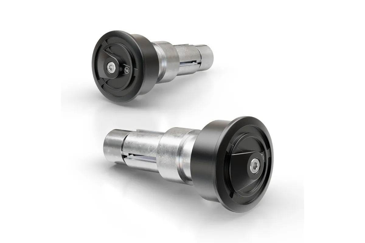 Embouts de guidon&nbsp;HIGHSIDER pro ENTERPRISE-EP1 - noir