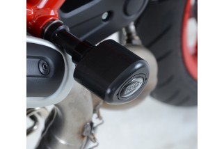 Tampons de protection R&G RACING Aero noir Ducati Monster 797